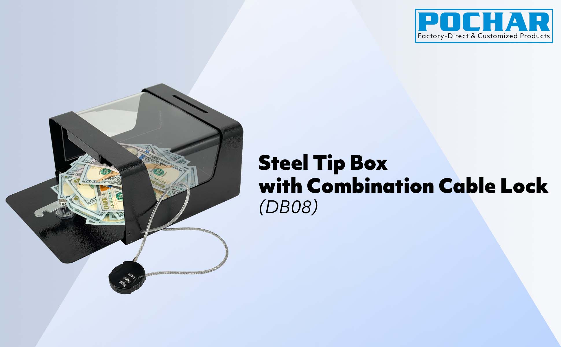 POCHAR-D8H-DB08-Locking-Tip-Box-with-Combination-Lock-and-Keys