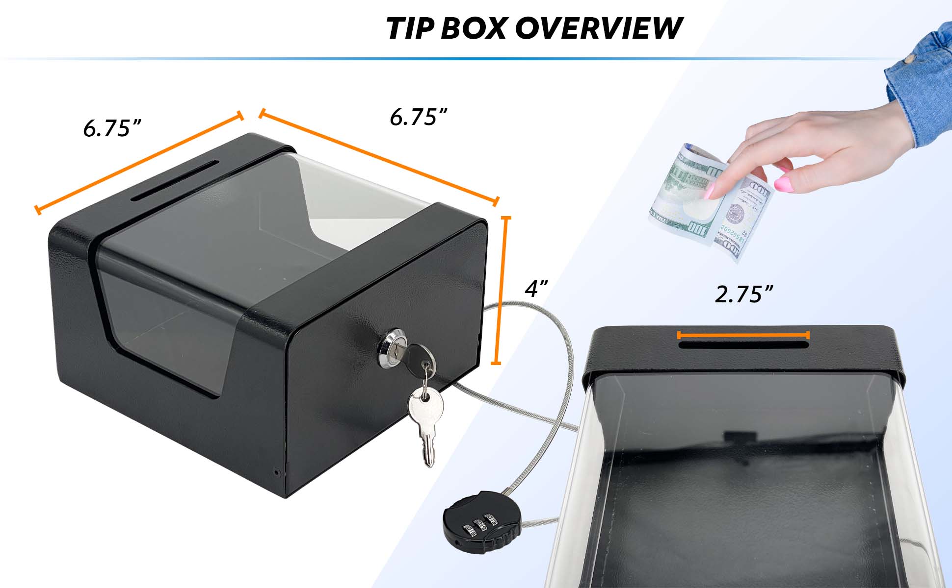 POCHAR-D8H-DB08-Locking-Tip-Box-with-Combination-Lock-and-Keys