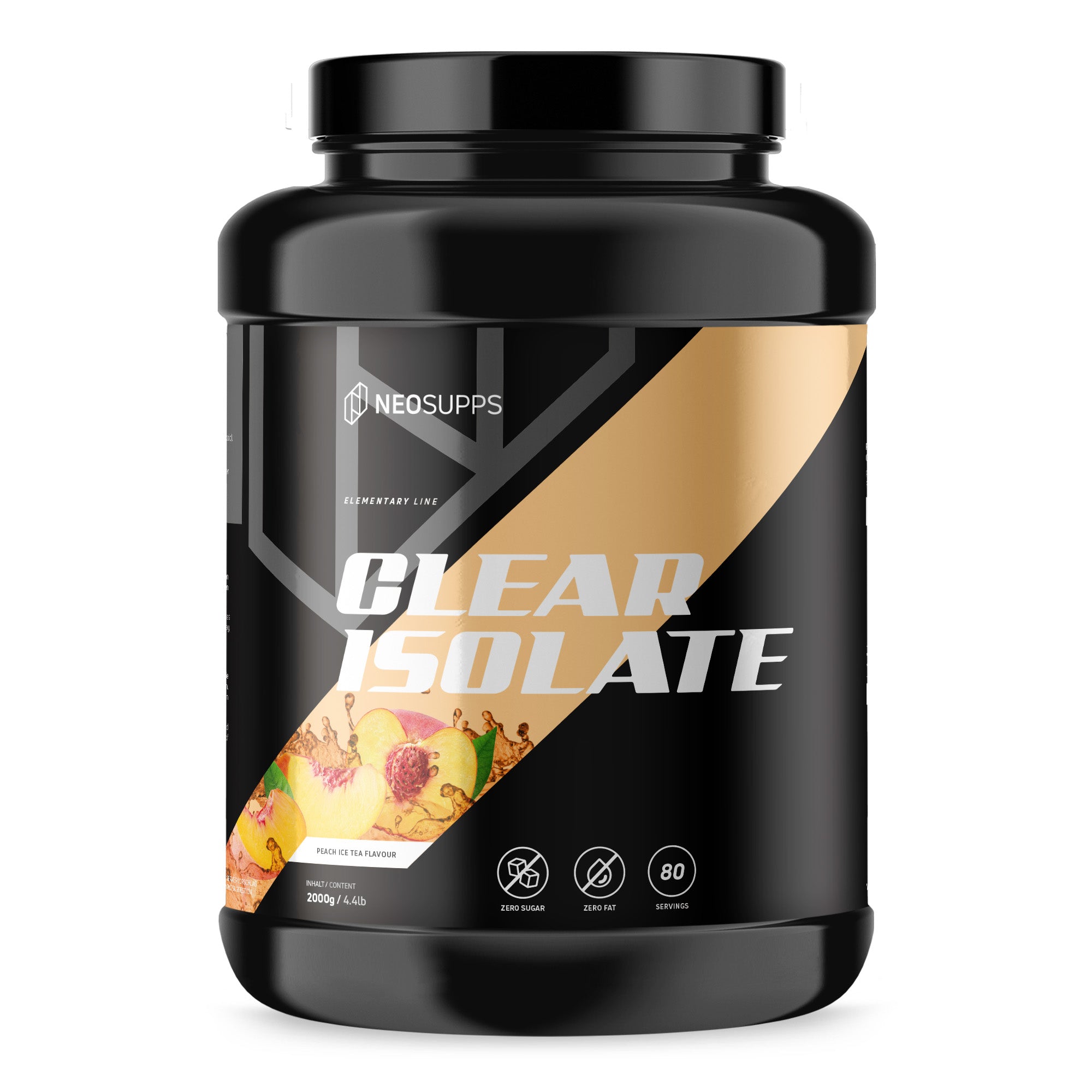 Clear Isolate - Peach Ice Tea 2000g - Neosupps Premium product image