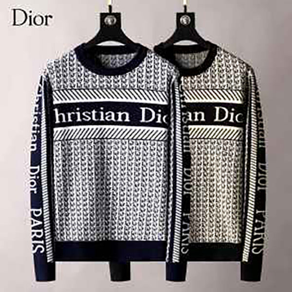 Dior Men and women fashion warm casual sweater Hooded