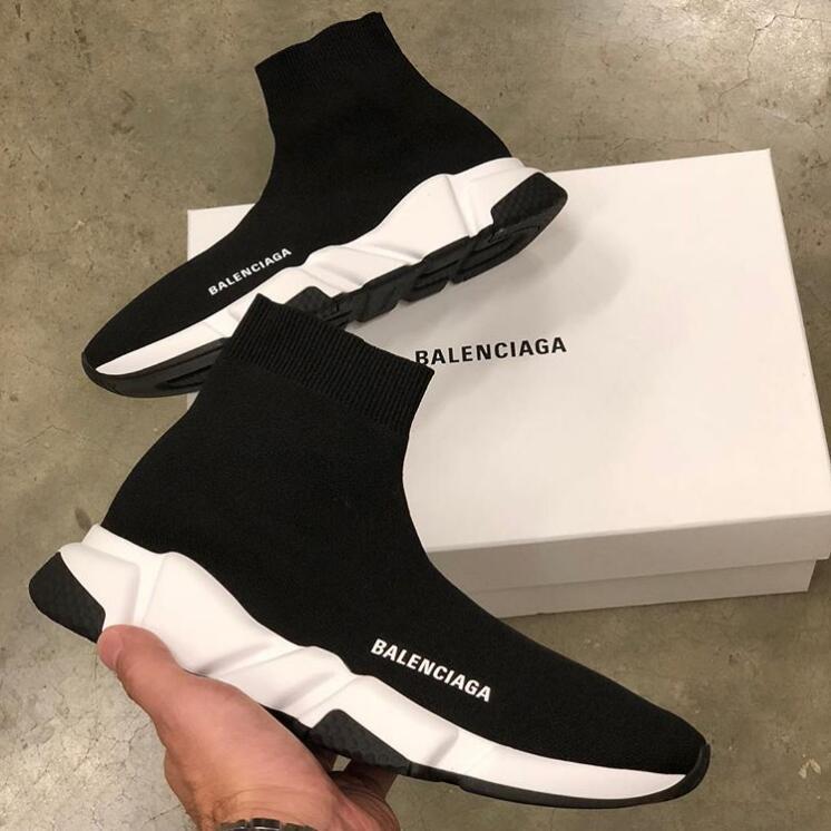 Balenciaga Sock Boots Woman Men Fashion Breathable Sneakers Running Shoes