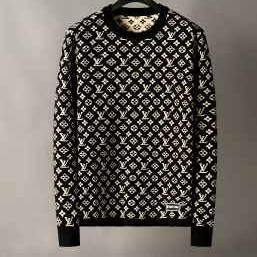 Louis Vuitton men sweater 2018 neon monogram collection cashmere Fits Like  XXL  eBay