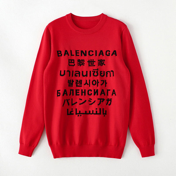 Boys & Men Balenciaga fashion casual top long sleeve