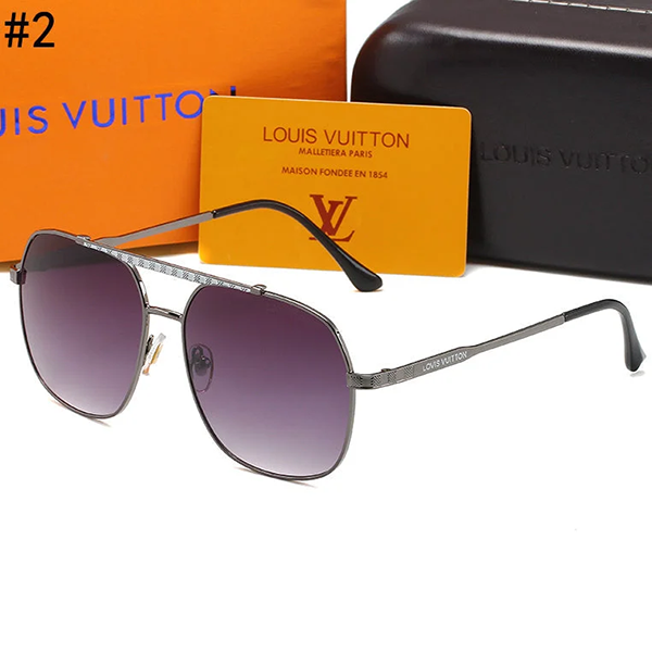LV Louis Vuitton Casual Popular Sun Shades Eyeglasses Glasses Su