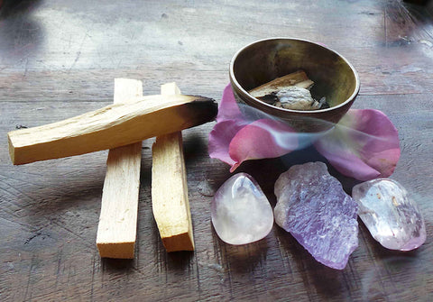 Palo Santo Crystal Healing