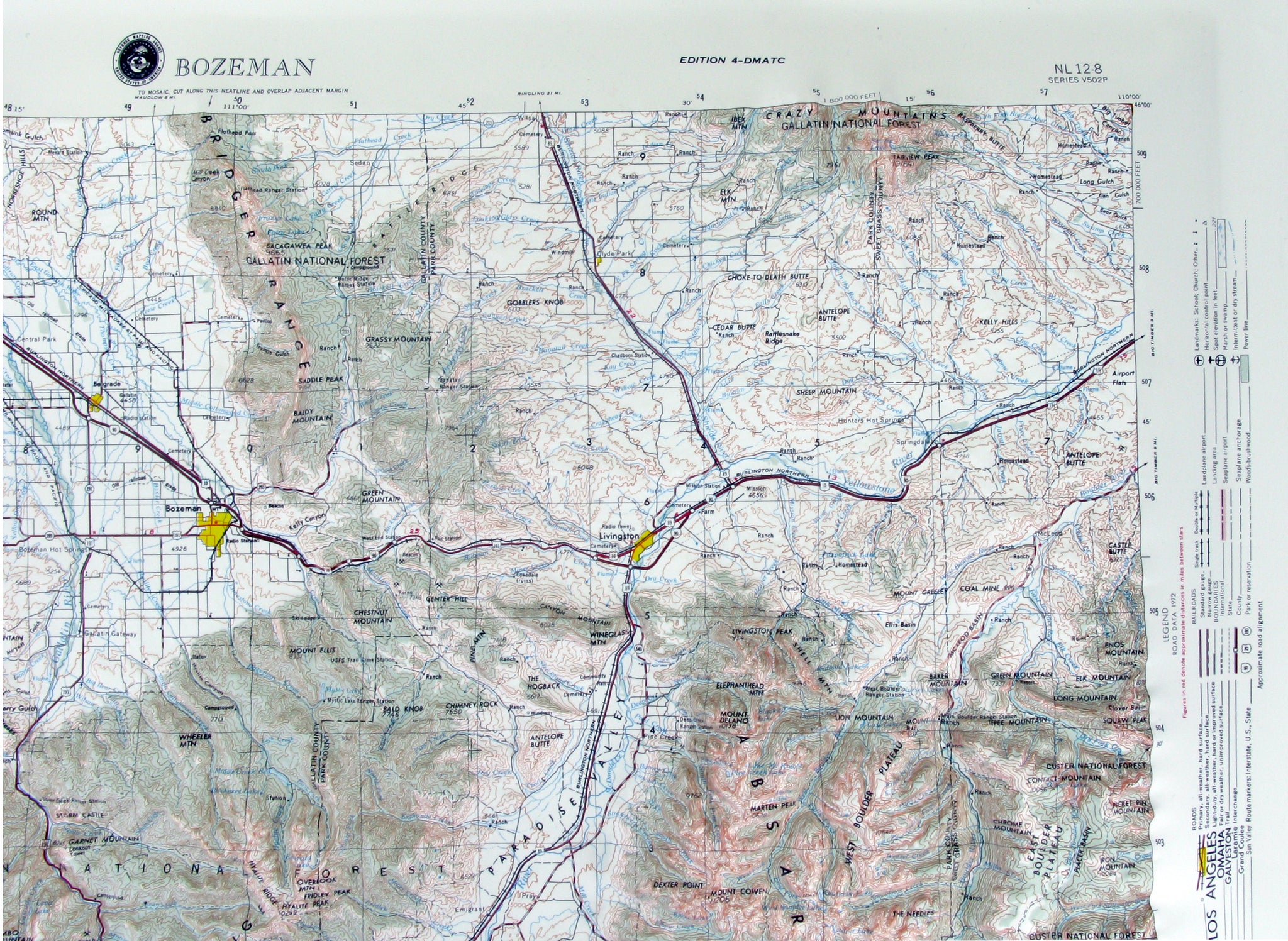 Bozeman USGS Regional Raised Relief 3D Map RaisedRelief Com   NL128 G 2048x2048 