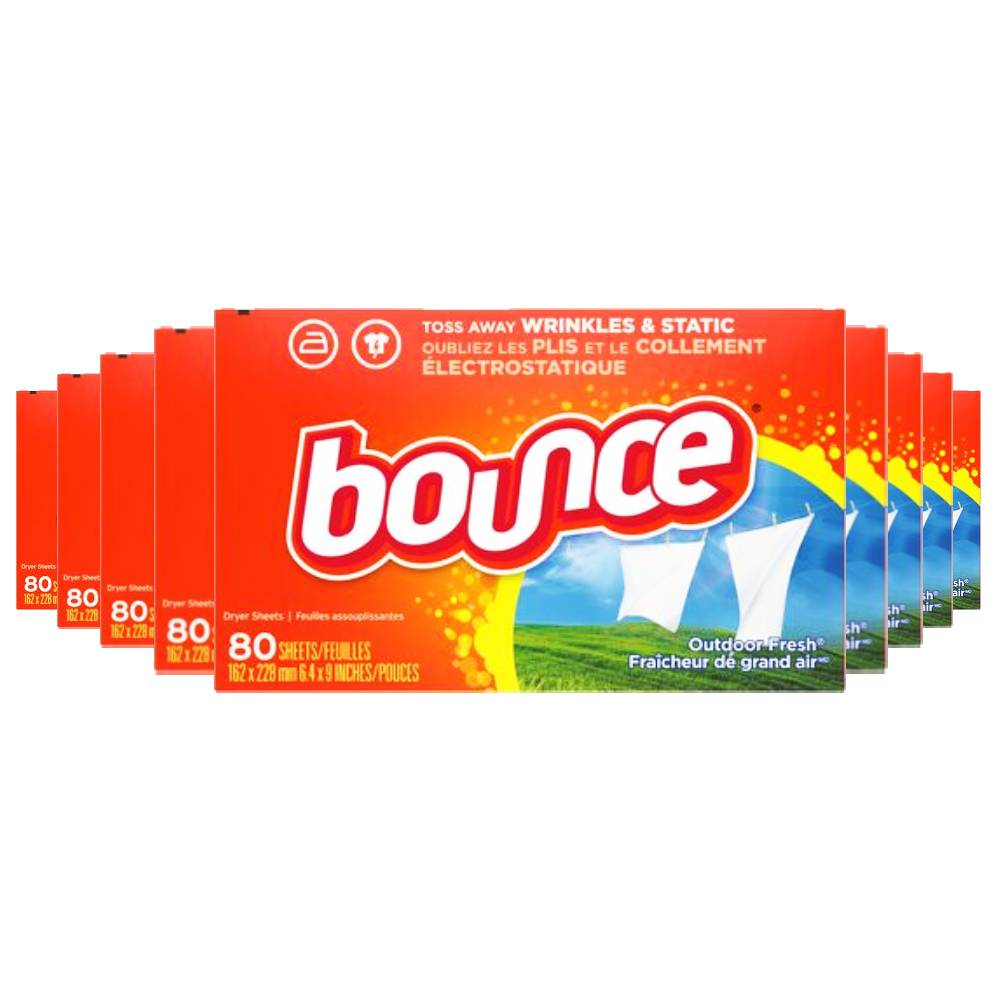 Bounce Pet Hair and Lint Guard Mega Dryer Sheets Fresh Scent (210 Sheets)