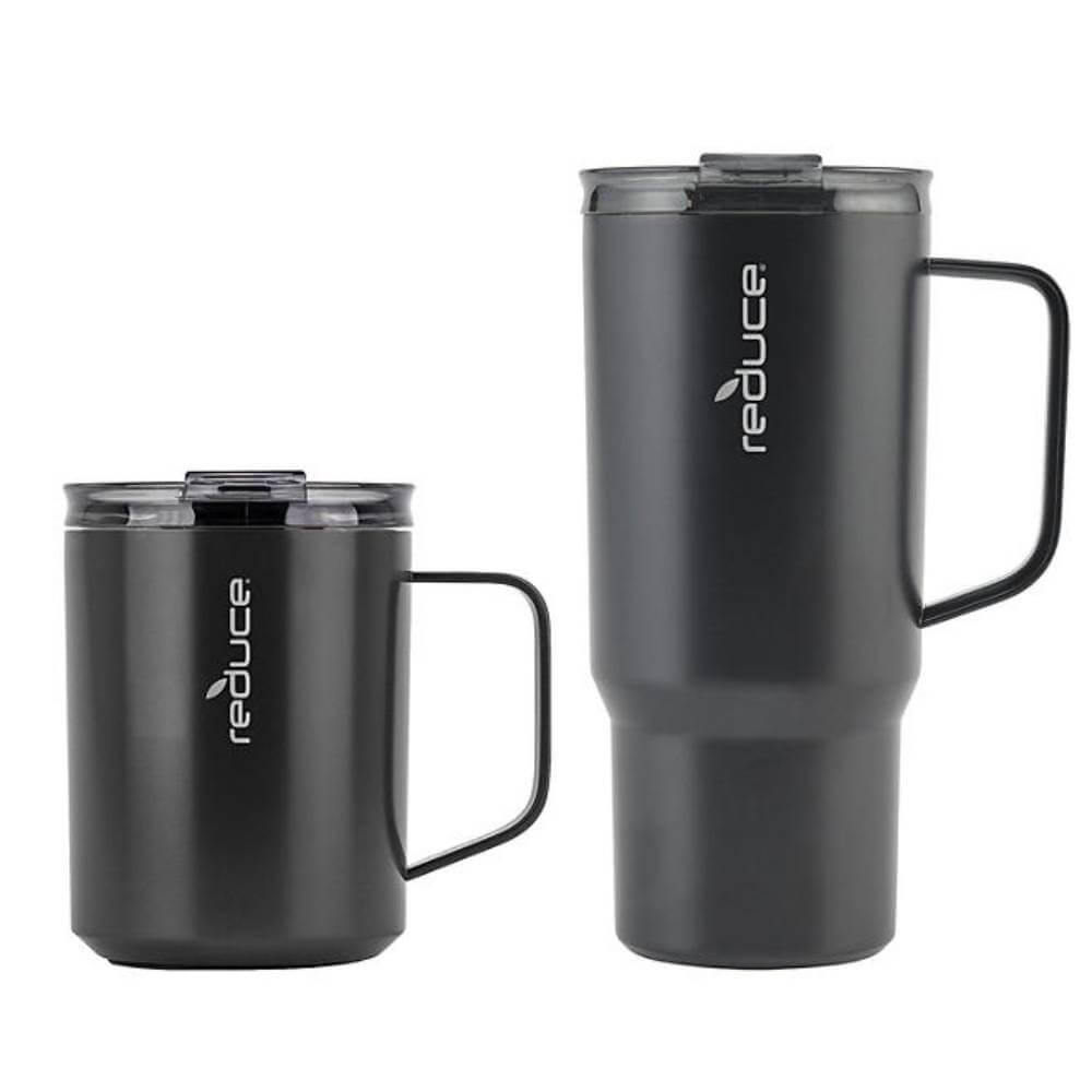 Prime Line 12oz Vacuum Insulated Coffee Mug with Handle, Reflex Blue