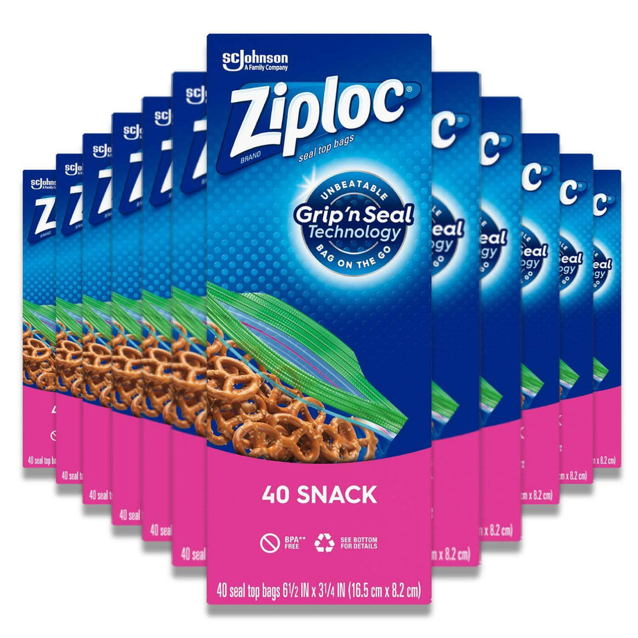 Ziploc Easy Open Tabs Freezer Quart Bags - 54 Ct – Contarmarket