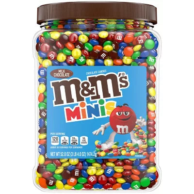 M&M'S Mini Milk Chocolate - 1.08 Oz - 24 Tubes – Contarmarket