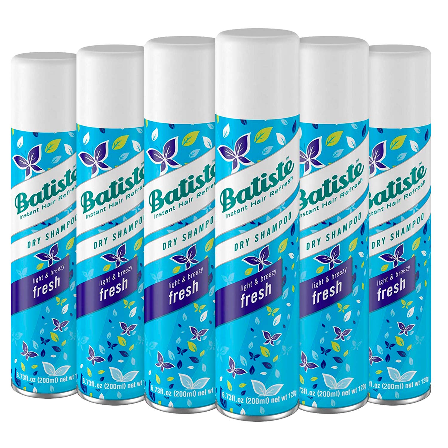 Batiste Dry Shampoo Fresh - 4.73 fl Oz - 6 Pack –