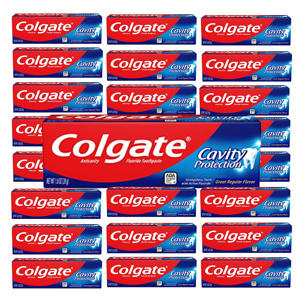 Colgate Cavity Protection Fluoride Toothpaste, Great Regular Flavor - 2.5 oz tube