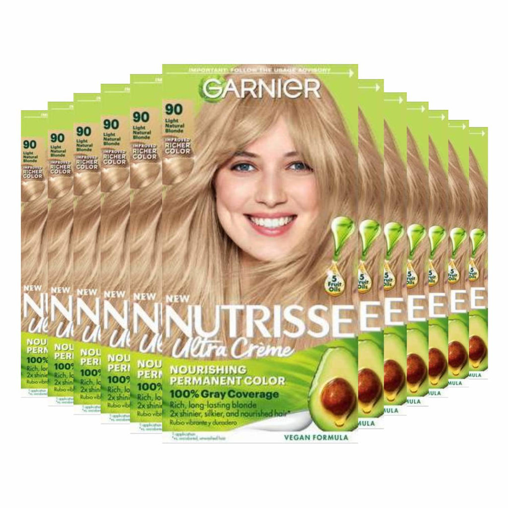 garnier nutrisse light ash blonde