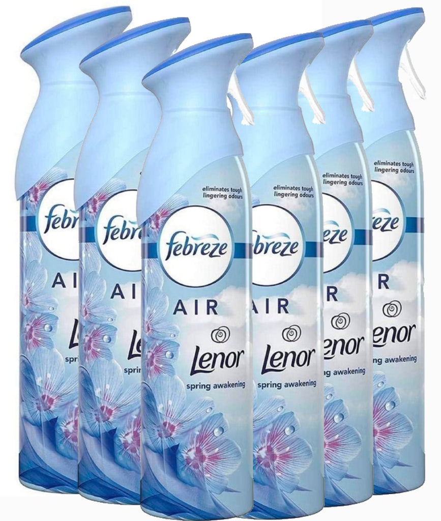 Febreze Air Freshener Spray, Odour Eliminator and Bathroom Freshener, Lenor  Spri