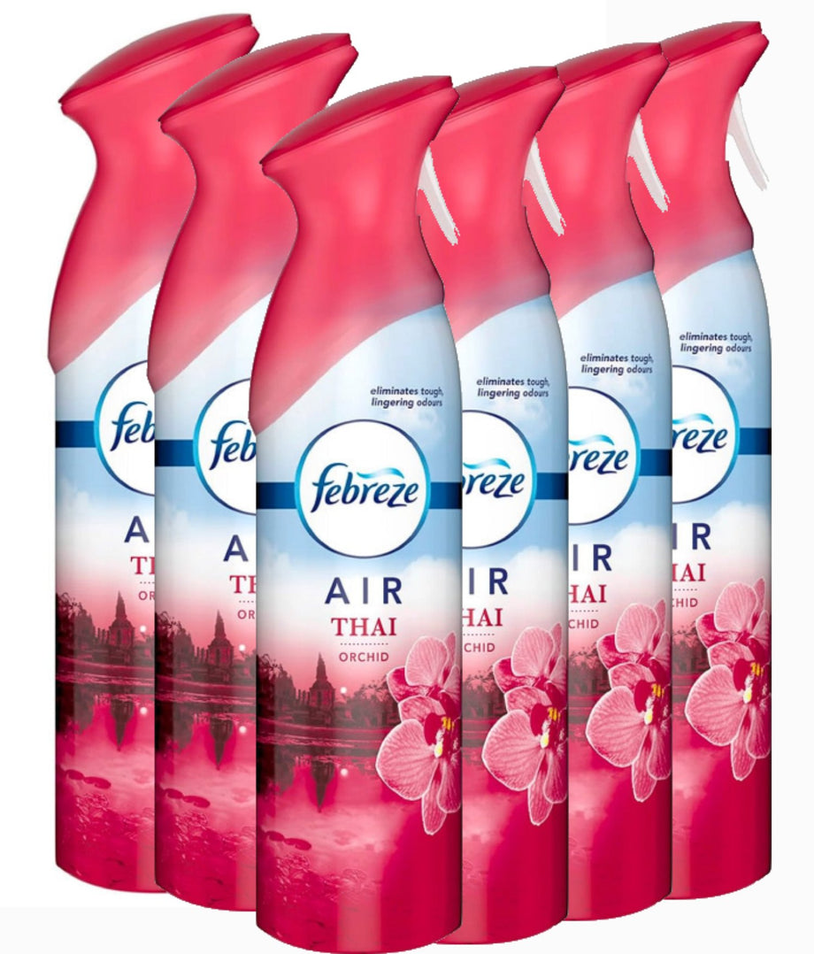 2 Febreze 300 mL Air Lenor Spring Awakening Scent Natural Propellant Mist  Spray