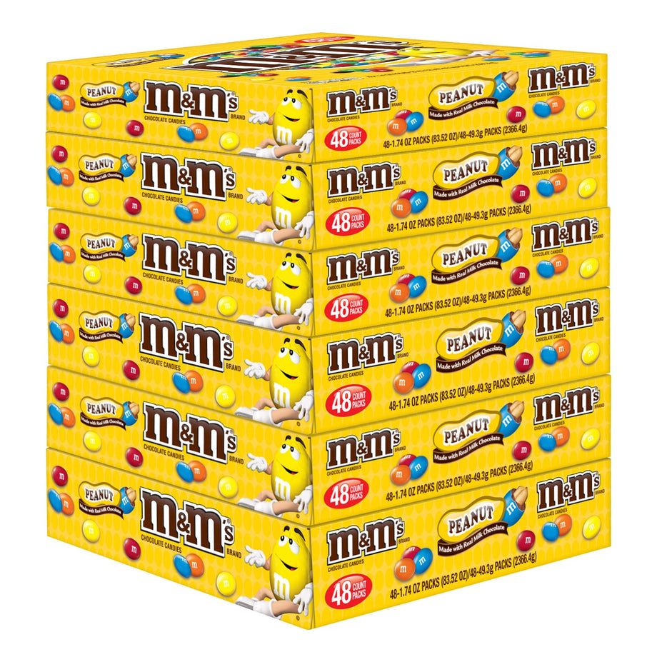 M&M's Minis Milk Chocolate Pieces, 1.08 oz., 24/Box (209-00061