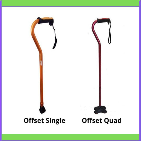 Swan Neck Walking Stick | Ausnew Home Care, NDIS registered provide, age care, disability