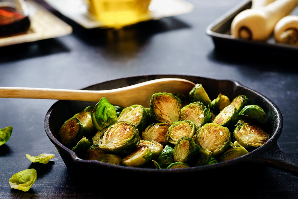 sprouts prepared on christmas eve 