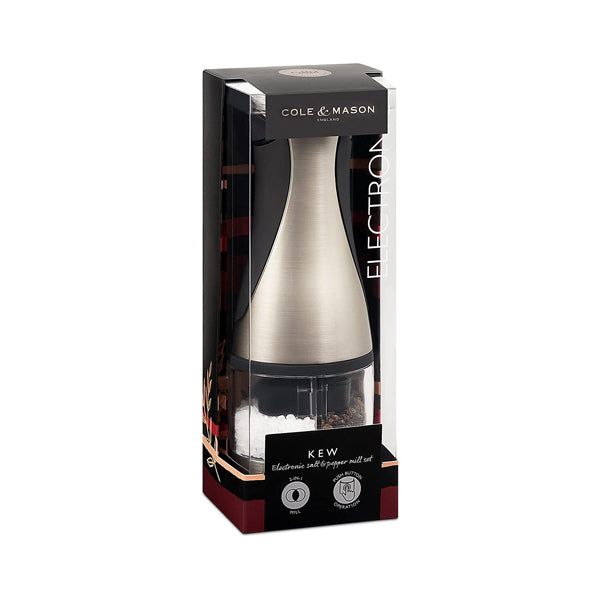 Cole & Mason ® Hampstead Electric Salt and Pepper Mills