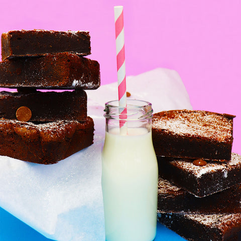 Chocolate Brownies in Nottingham Bakery