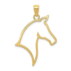 Horse Head 14k 