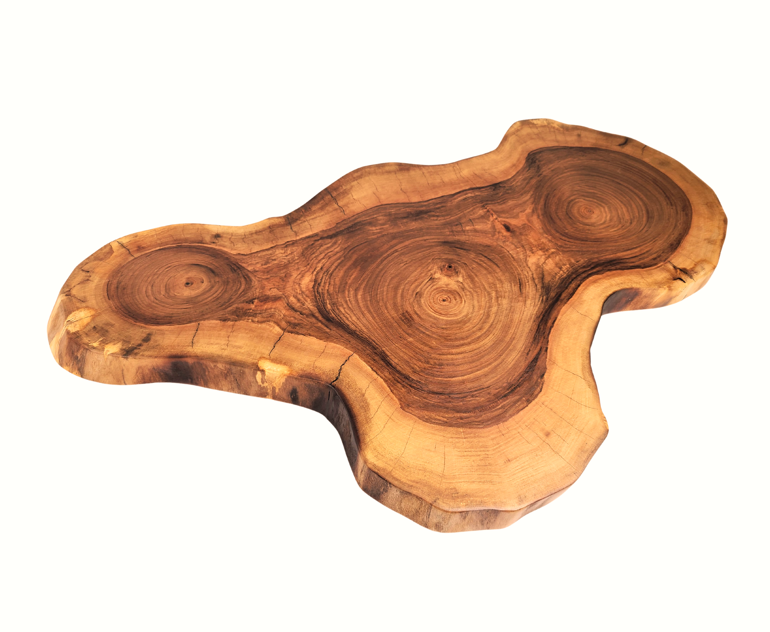 LARGE WOOD CHARCUTERIE BOARD - ENGLISH WALNUT TRI-CROSSCUT
