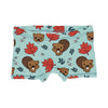 Kinder-Panties aus Biobaumwolle mit Biber-Print