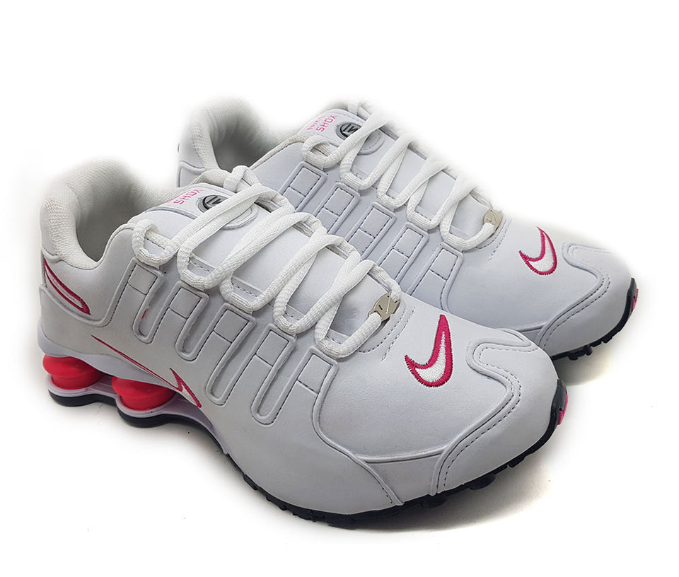 nike shox nz branco feminino