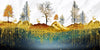 Acrylglasbild Abstrakte Landschaft No 1 Panorama Crop