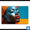 Acrylglasbild Afrikanische Frau Mit Turban Querformat Motivvorschau