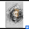 Acrylglasbild Buddha Grunge Stil Hochformat Motivvorschau