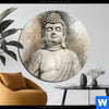 Acrylglasbild Buddha In Frieden Rund Produktvorschau