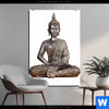 Acrylglasbild Buddha In Lotus Pose No 2 Hochformat Produktvorschau