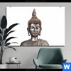 Acrylglasbild Buddha In Lotus Pose No 2 Querformat Produktvorschau