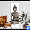 Acrylglasbild Buddha In Lotus Pose No 2 Schmal Produktvorschau
