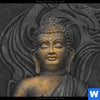 Acrylglasbild Buddha In Lotus Pose Rund Zoom