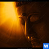 Acrylglasbild Buddha Licht Der Weisheit Rund Zoom