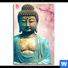 Acrylglasbild Buddha Statue Mit Kirschblueten Hochformat Motivvorschau