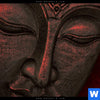 Acrylglasbild Buddha Weihrauch Rund Zoom