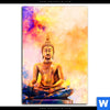 Acrylglasbild Bunter Buddha No 3 Hochformat Motivvorschau