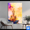 Acrylglasbild Bunter Buddha No 3 Hochformat Produktvorschau