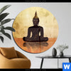 Acrylglasbild Dark Buddha Rund Produktvorschau