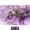 Acrylglasbild Fluid Art Violett Querformat Motivorschau Seitenverhaeltnis 3 2