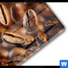 Acrylglasbild Geroestete Kaffeebohnen No 2 Rund Materialbild