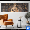 Acrylglasbild Goldener Buddha No 2 Panorama Produktvorschau