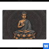 Acrylglasbild Goldener Buddha Querformat Motivvorschau