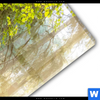 Acrylglasbild Herbstlicher Wald Schmal Materialbild