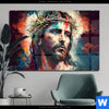 Acrylglasbild Jesus Christus Mit Dornenkrone Querformat Produktvorschau
