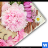 Acrylglasbild Kraeuter Blumen Querformat Materialbild
