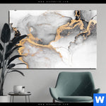 Acrylglasbild mit dem Bild Luxury Abstract Fluid Art No. 3 im Format Querformat kaufen.